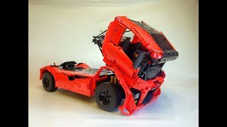 Volvo Truck  Iron Knight  100 Technic Lego [upl. by Sherburn]