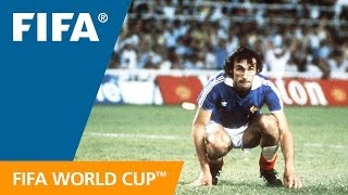 Germany FR 33 France 54 PSO  1982 World Cup  Match Highlights [upl. by Anair]