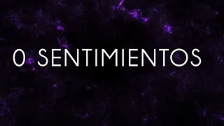 Jon Z  0 Sentimientos Lyric Video [upl. by Lennie]