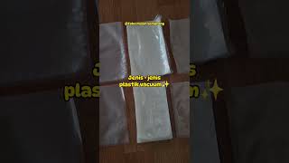 Jenis jenis plastik vacuum makanan ada polos dan embos Toko Mesin Semarang 082216245858semarang [upl. by Ailicec]