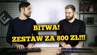 NAJLEPSZY ZESTAW GAMINGOWY ZA 800 ZŁ  BITWA [upl. by Mayhew]