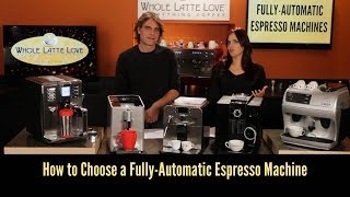 How To Choose a Fully Automatic Espresso Machine  Countertop Cafe [upl. by Erdeid975]