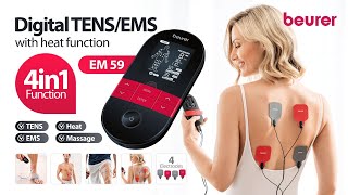 Beurer EM59 4in1 TENS EMS Heat amp Massage [upl. by Otrebide]