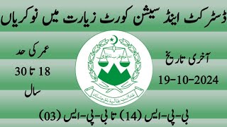 District And Session Court Ziarat jobs  Balochistan Courts jobs  Session Court jobs [upl. by Eeleak922]