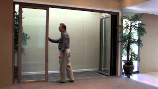 Folding Patio DoorsFolding Glass DoorsFolding Exterior DoorsFolding French DoorsPanoramic Doors [upl. by Ailhat]