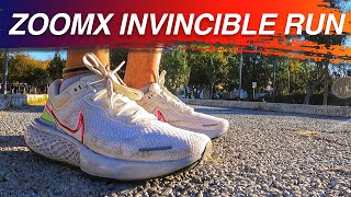 NIKE ZOOMX INVINCIBLE RUN RESEÑA EL MEJOR PARA ENTRENAR 🤔 [upl. by Nodyarg701]