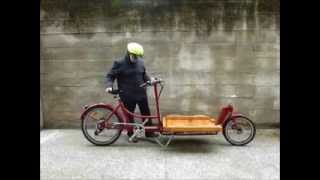 Cargo bike per trasporto merce El ciclo [upl. by Mattheus]