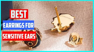 Top 5 Best Earrings For Sensitive Ears Review in 2023 [upl. by Argus679]