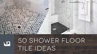 50 Shower Floor Tile Ideas [upl. by Ytirahs]