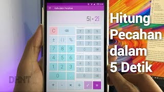 Kalkulator Hitung Pecahan  Fraction Calculator [upl. by Sucam]