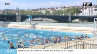 La piscine du Rhône sera ouverte lhiver [upl. by Timofei659]