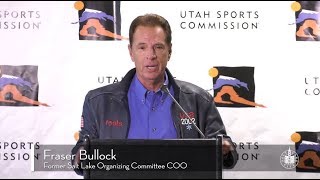 Press Conference Launch of Utah Olympic Exploratory Committee [upl. by Vernita]