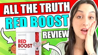 ⚠️ Red Boost Review ⚠️ Buy Red Boost Supplement  RED BOOST POWDER REVIEWS [upl. by Air]