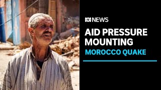 Father heard son calling for help after Morocco quake then the calls stopped  ABC News [upl. by Rehptsirhc]