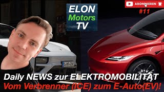 Elektromobilität EV Daily NEWS  11  05022024 [upl. by Eliseo208]