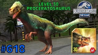 Level 30 Proceratosaurus Jurassic World The Game  EP 618 [upl. by Nosbig39]