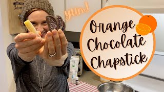 Delicious DIY Orange Chocolate Chapstick [upl. by Fakieh]