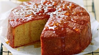 Orange Syrup Cake  One Pot Chef [upl. by Kciredohr]