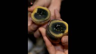 Chinese Century Egg Is Disgusting 😲😲 shorts [upl. by Annahavas]