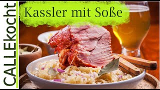 Ewig nicht mehr gegessen Lecker Kasslerbraten mit Soße Omas Rezept [upl. by Archibold251]