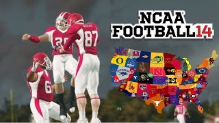 BEST HIGH SCHOOL FOOTBALL PLAYER IN THE NATION NCAA 14 ROAD TO GLORY EP 1 [upl. by Brunn]