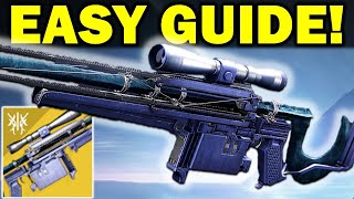 Destiny 2 How to get The CLOUDSTRIKE Exotic Sniper FAST amp EASY  Beyond Light [upl. by Verada986]