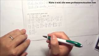 Álgebra Linear  2  7  LD ou LI  exerc resolvido 2 [upl. by Rebor]