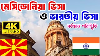 🇲🇰Macedonia amp india🇮🇳Visa Last Update 2024 [upl. by Nnaid]