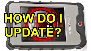 How to Update DiabloSport inTune i3 Platinum Tuner [upl. by Einneb]