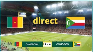 Cameroun vs Comores Coupe dAfrique des Nations en direct pes 2013 [upl. by Ihsakat333]