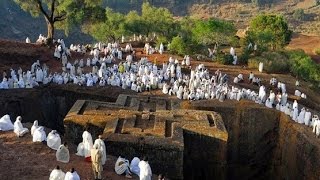 Christmas Genna Celebration in Lalibela የገና ክብረ በዓል በላሊበላ ከተማ Ethiopian Orthodox Tewahedo [upl. by Sunev]