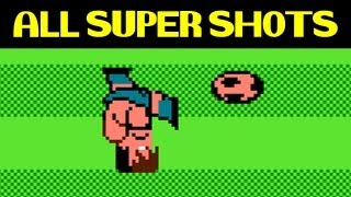 Nintendo World Cup  ALL SUPER SHOTS including two secret super shots of USA [upl. by Ihsar383]