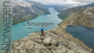 Norwegen  Wanderung über den Besseggen GratJotunheimen Ep33 [upl. by Gwendolyn]