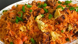 Schezwan Chicken Egg Fried Rice recipe  Chicken EggFried Rice  Easy amp Tasty Fried Rice recipe [upl. by Flaherty]