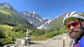 from Lentekhi to Ushguli 🚴🏻‍♂️🏔️❤️ [upl. by Menides]