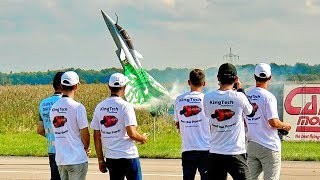 EXTREME STUNNING  RC RAFALE SCALE 15 MODEL TURBINE JET AEROBATICS FLIGHT DEMONSTRATION [upl. by Nwaf]