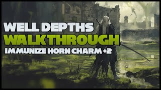 Well Depths Immunizing Horn Charm 2 Full Walkthrough Belurat Castle [upl. by Eenyaj711]