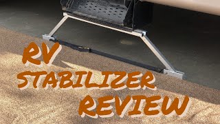 Valterra RV Stabilizer Review [upl. by Ettecul141]