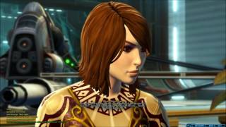 SWTOR Jedi Knight Ending Dark Side [upl. by Ahsikam828]