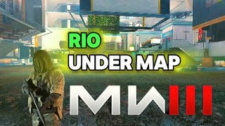 MW3 Glitch Under Rio in Modern Warfare 3 You NEED to See [upl. by Ecniuq]