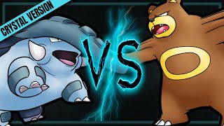 Ursaring vs Donphan  Pokemon Crystal Solo Run Race [upl. by Etnoel]