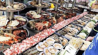 가게 길이만 50M 놀라운 스케일 억대 매출 해산물 몰아보기 BEST 6  Various Sea Foods Collection  Korean Street Food [upl. by Nodnol591]