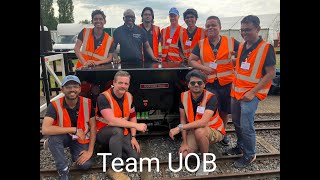 Team University of Birmingham at IMechE Railway Challenge 2023 [upl. by Assirol]