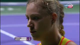 2012 WTA Finals Istanbul Round Robin  Serena Williams vs Angelique Kerber Full Match [upl. by Aiciled]