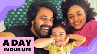 A Day In My Life  8 Months Pregnant  Pearle Maaney  Nila Srinish [upl. by Enialahs]