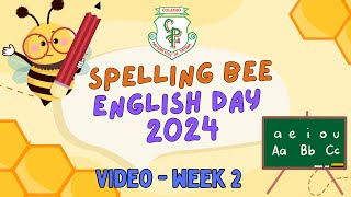 PALABRAS DEL CONCURSO SPELLING BEE 2 [upl. by Alaehcim250]