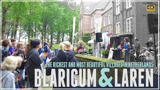 Blaricum amp Laren Walking Tour  NETHERLANDS  The richest area of ​​the Netherlands is a village [upl. by Butterworth]