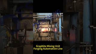 Graphite Spray System for Forging Automation Line inductionheating graphite lubrication [upl. by Day]