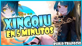 DEMASIADO ROTO XINGQIU BUILD DEFINITIVA EN 5 MINUTOS 💙🌟  Guía build xingqiu  Genshin Impact [upl. by Drolet]