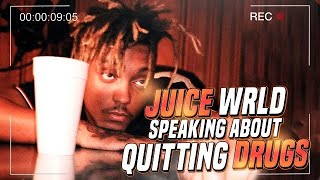 Juice WRLD speaks on quitting drugs with his friends [upl. by Eelrak]